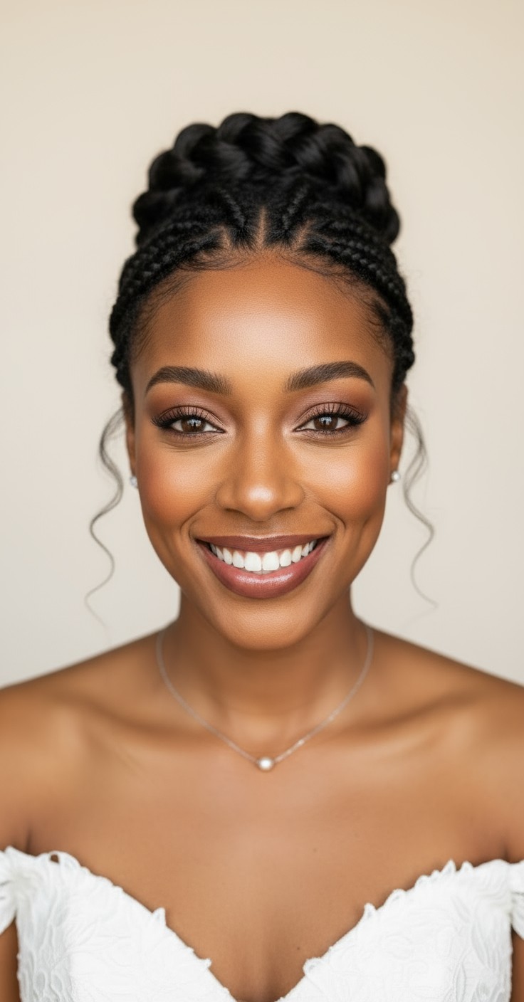 After Bridal Haircut